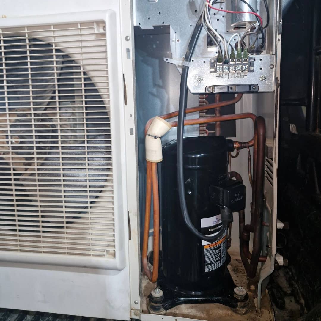 تعمیر و تعویض کمپرسور کولر گازی به مدیریت آقای شاهروبندی در برازجان